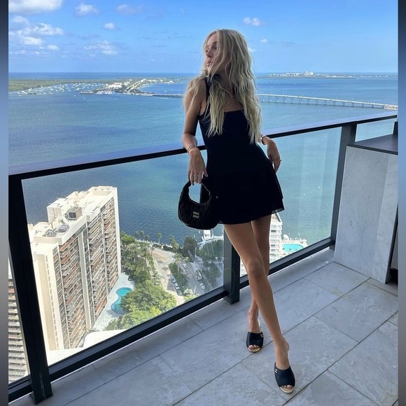 Frankie’s Bikinis Christa Ruffle Mini Dress - Picture 7 of 7